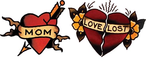 HEART TATTOOS